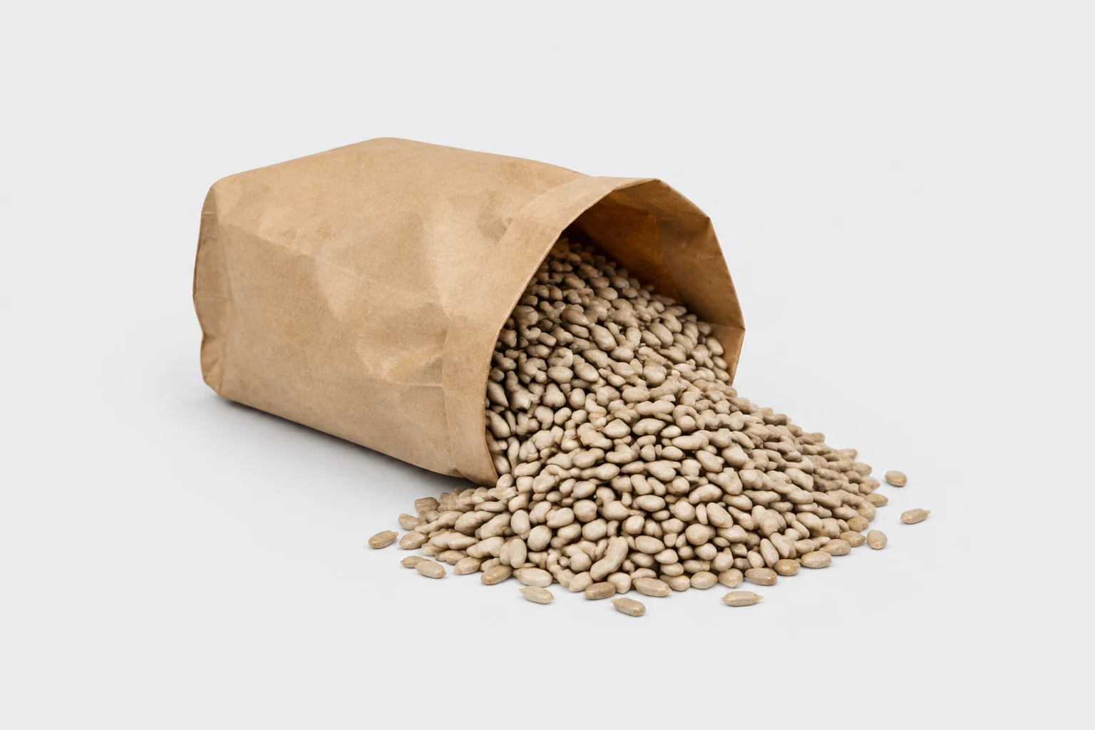 Sack of sunflower hearts